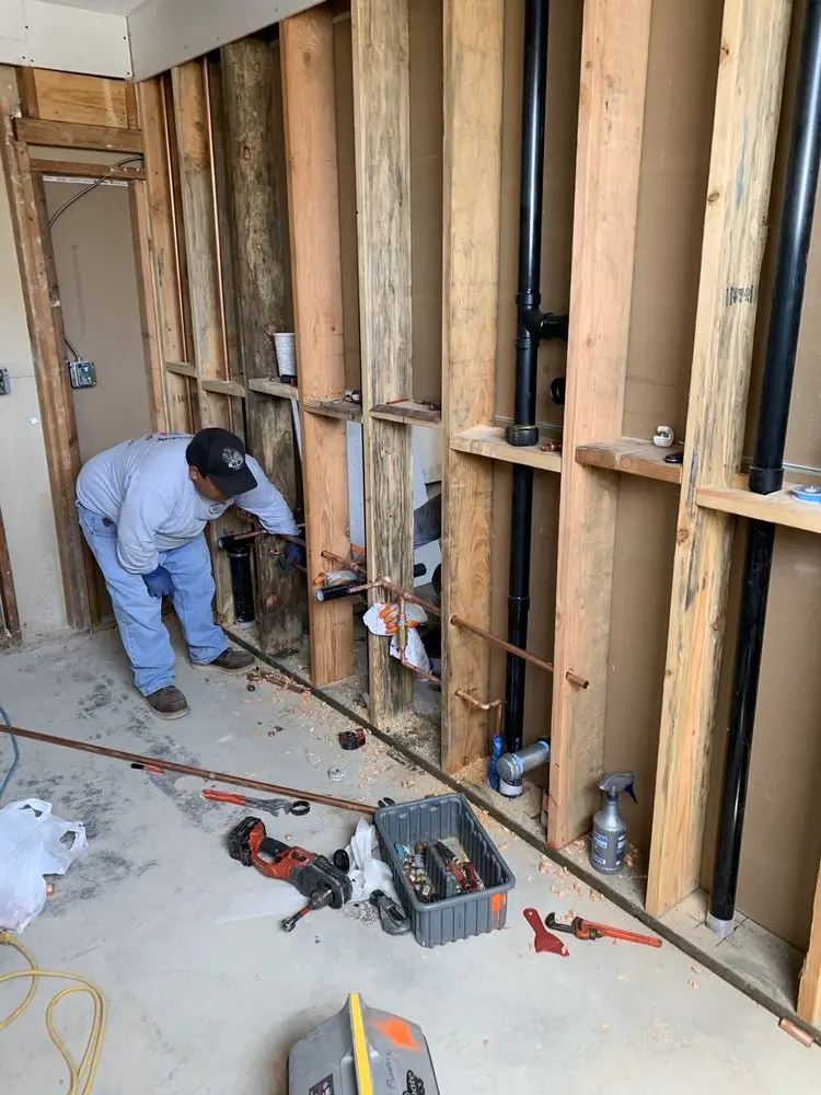 Commercial rough-in plumbing for Gas Line Repair in Auburn Hills